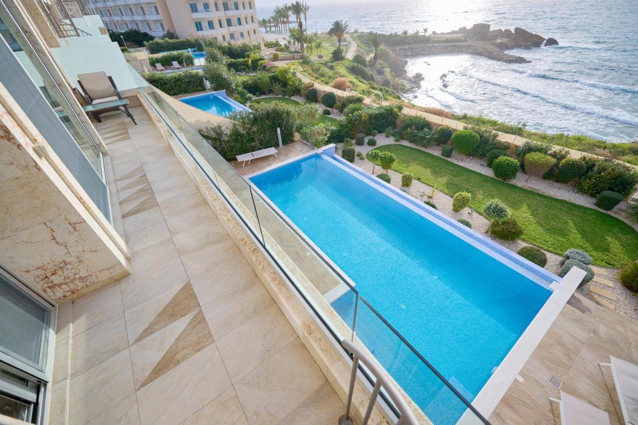 Olymp Luxury Villa D - Luxury Escape With Direct Beach Access And Unique Sunsets Paphos 外观 照片