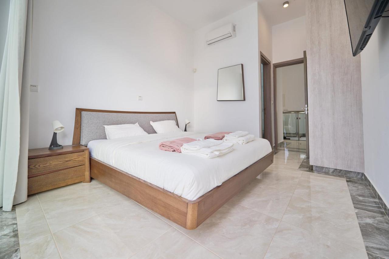 Olymp Luxury Villa D - Luxury Escape With Direct Beach Access And Unique Sunsets Paphos 客房 照片