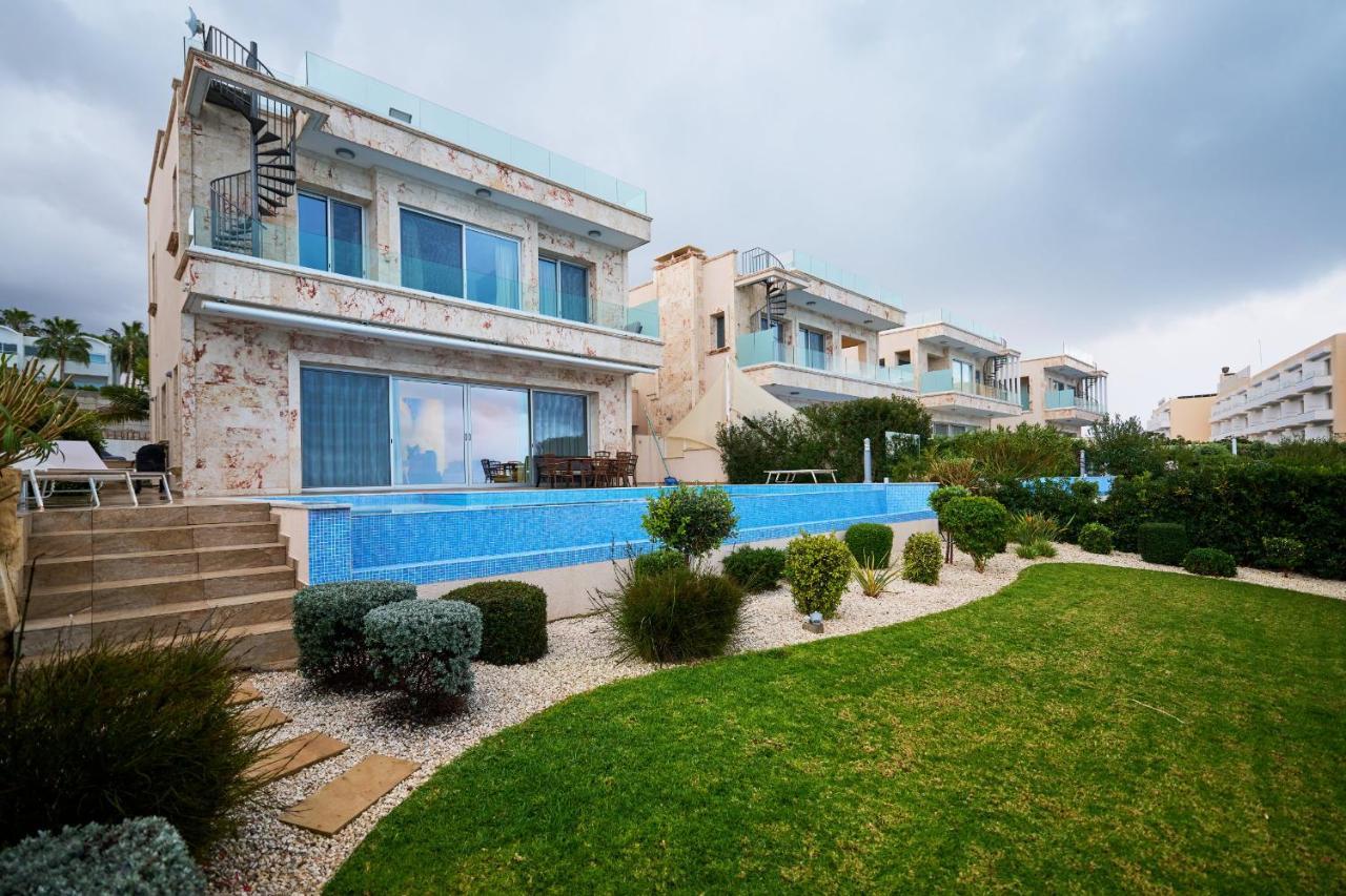 Olymp Luxury Villa D - Luxury Escape With Direct Beach Access And Unique Sunsets Paphos 外观 照片