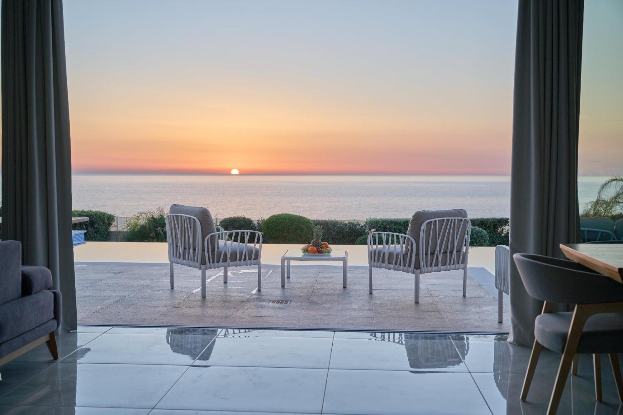 Olymp Luxury Villa D - Luxury Escape With Direct Beach Access And Unique Sunsets Paphos 外观 照片
