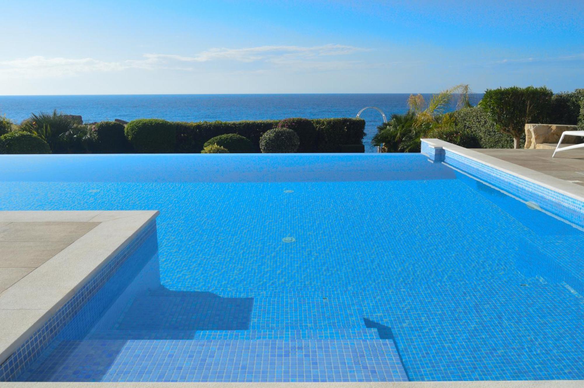 Olymp Luxury Villa D - Luxury Escape With Direct Beach Access And Unique Sunsets Paphos 外观 照片