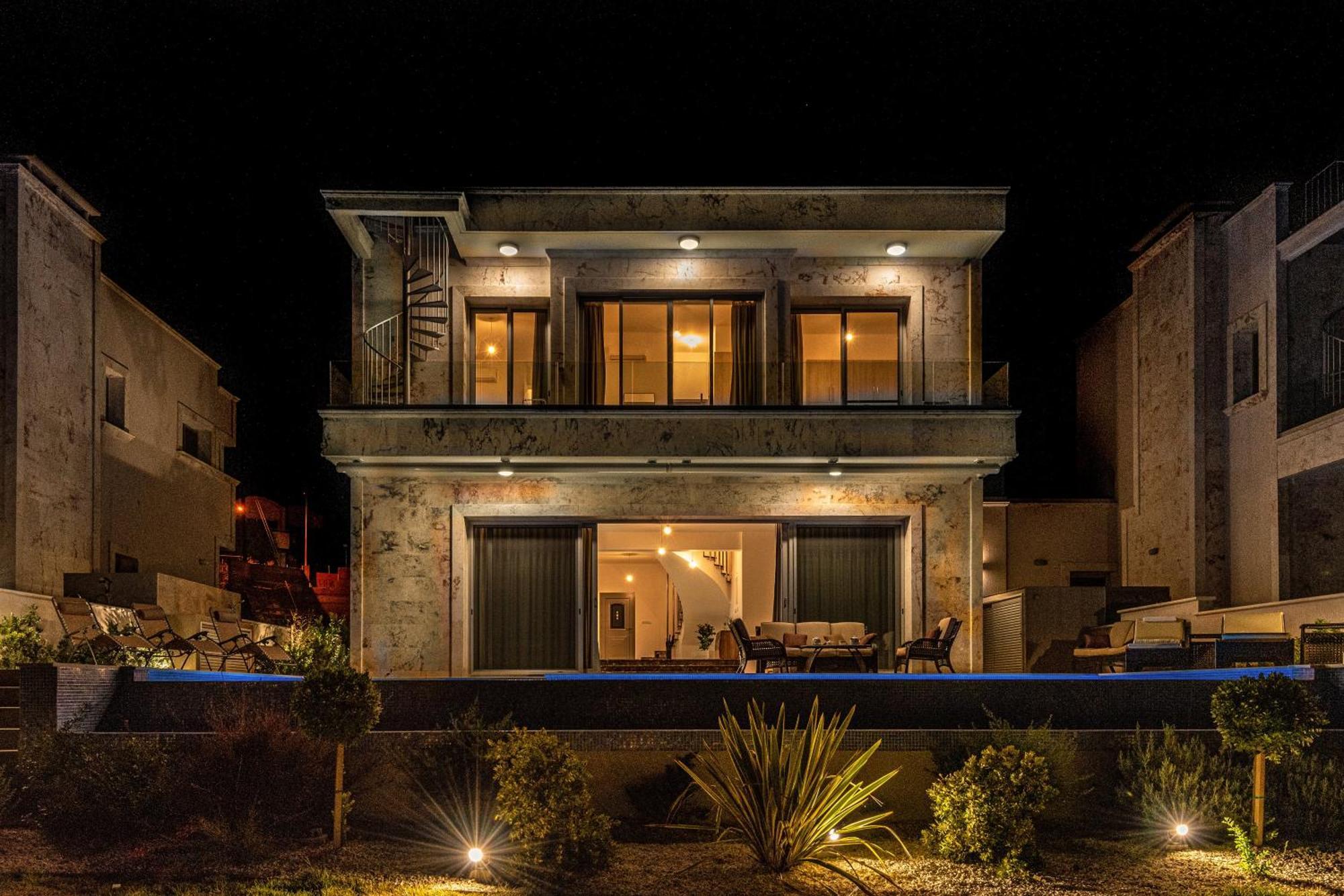 Olymp Luxury Villa D - Luxury Escape With Direct Beach Access And Unique Sunsets Paphos 外观 照片