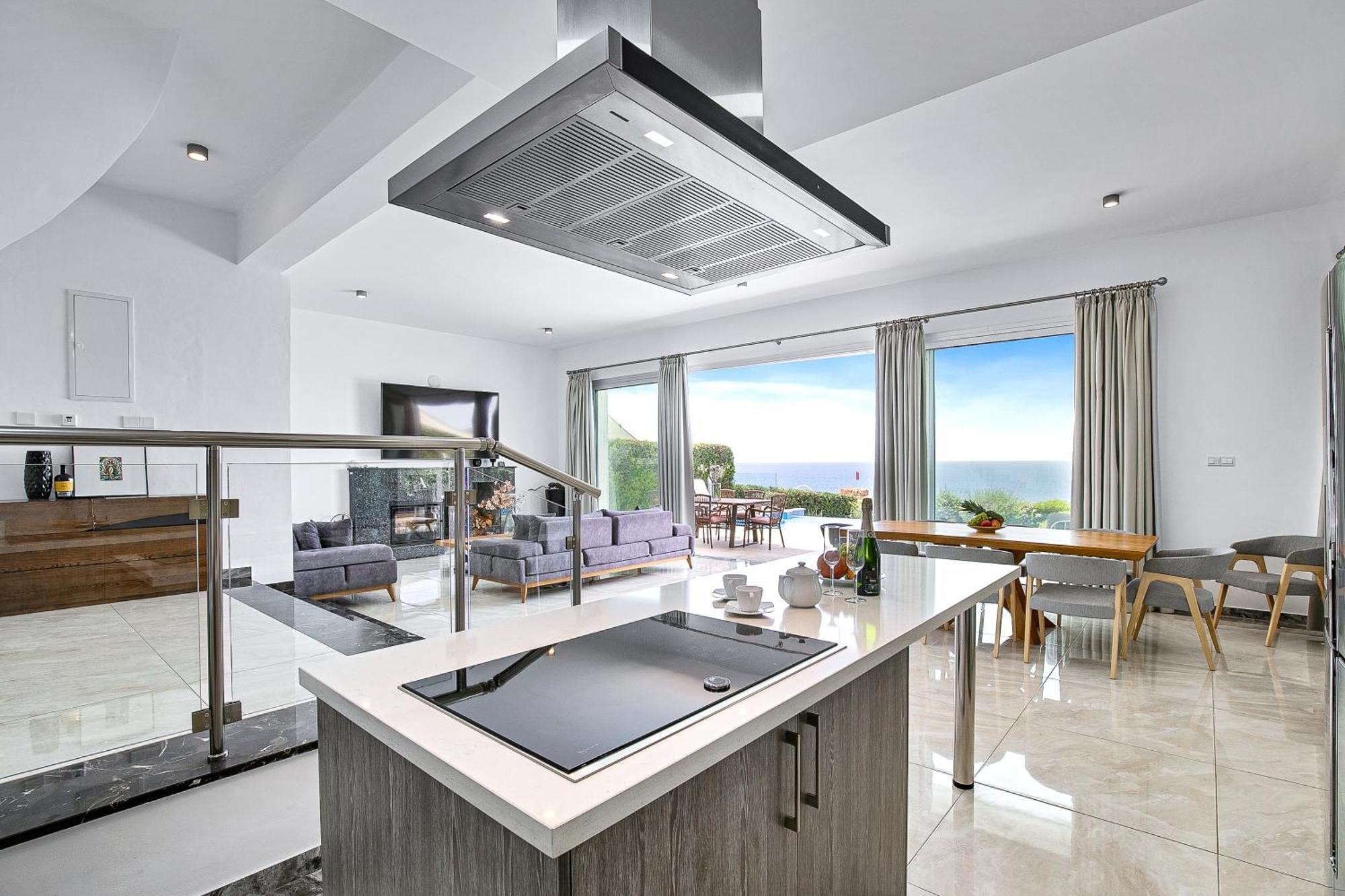 Olymp Luxury Villa D - Luxury Escape With Direct Beach Access And Unique Sunsets Paphos 外观 照片