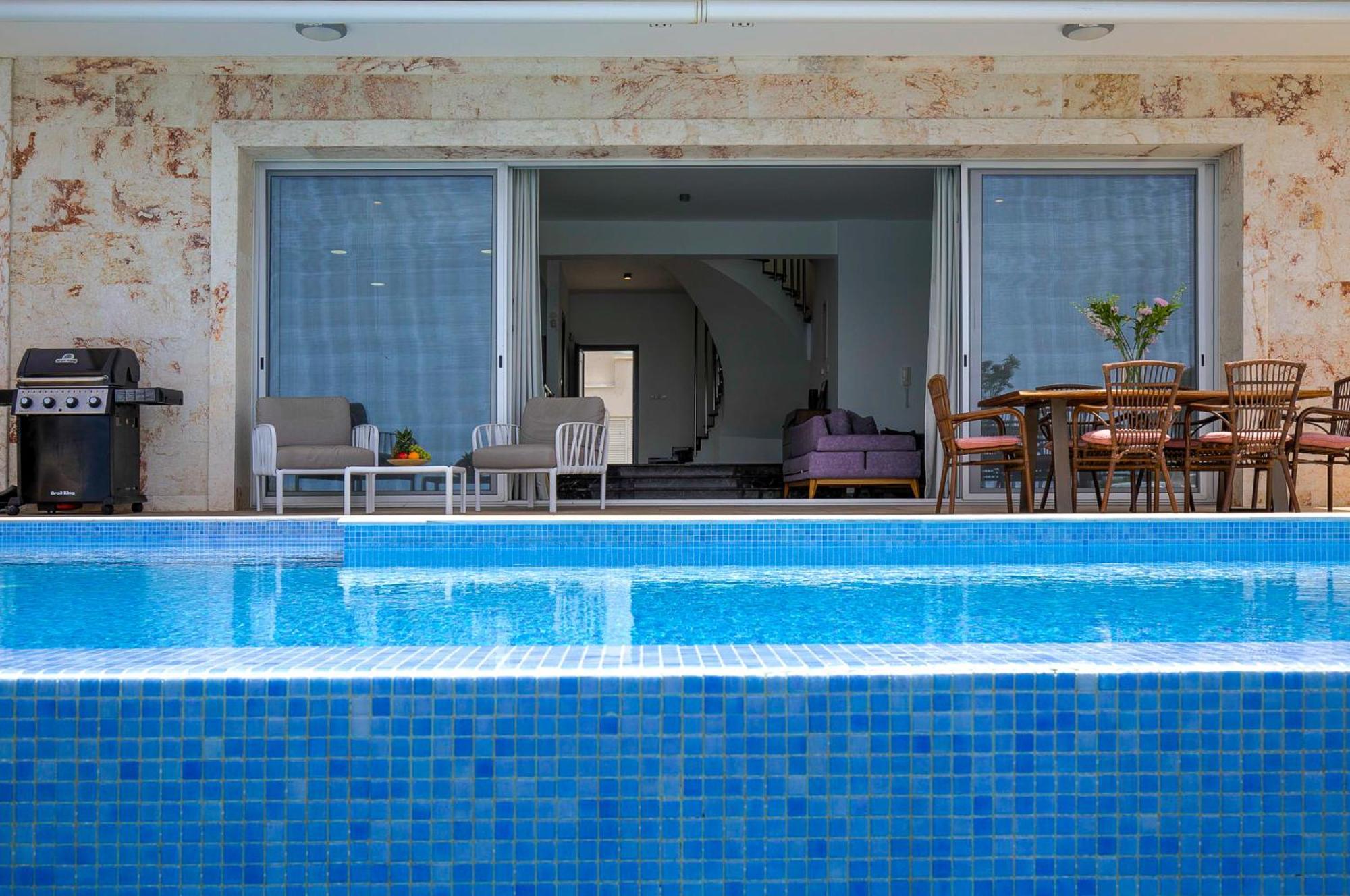 Olymp Luxury Villa D - Luxury Escape With Direct Beach Access And Unique Sunsets Paphos 外观 照片