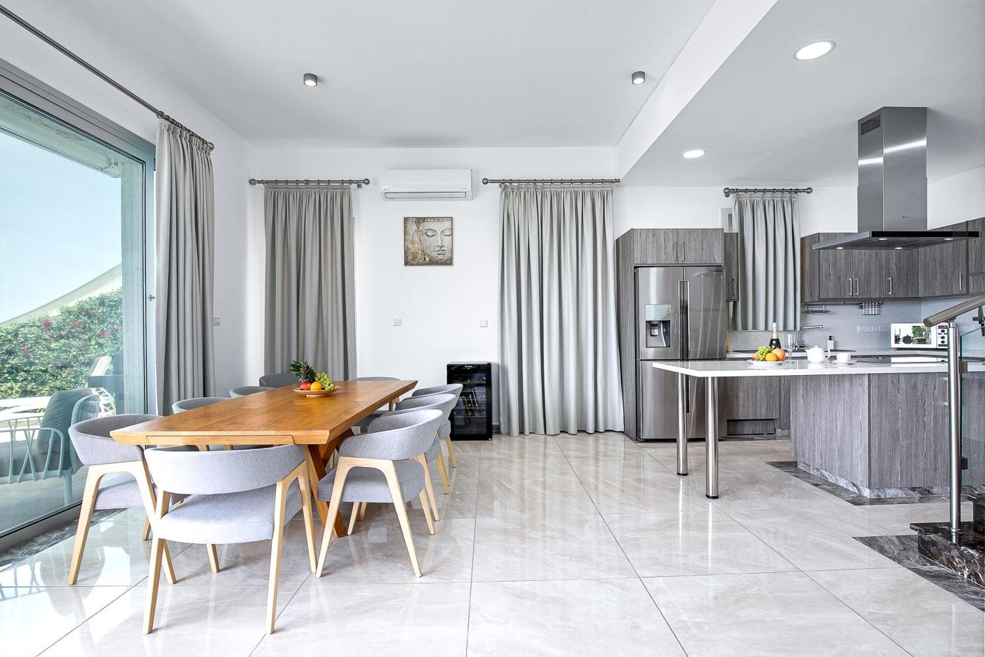 Olymp Luxury Villa D - Luxury Escape With Direct Beach Access And Unique Sunsets Paphos 外观 照片