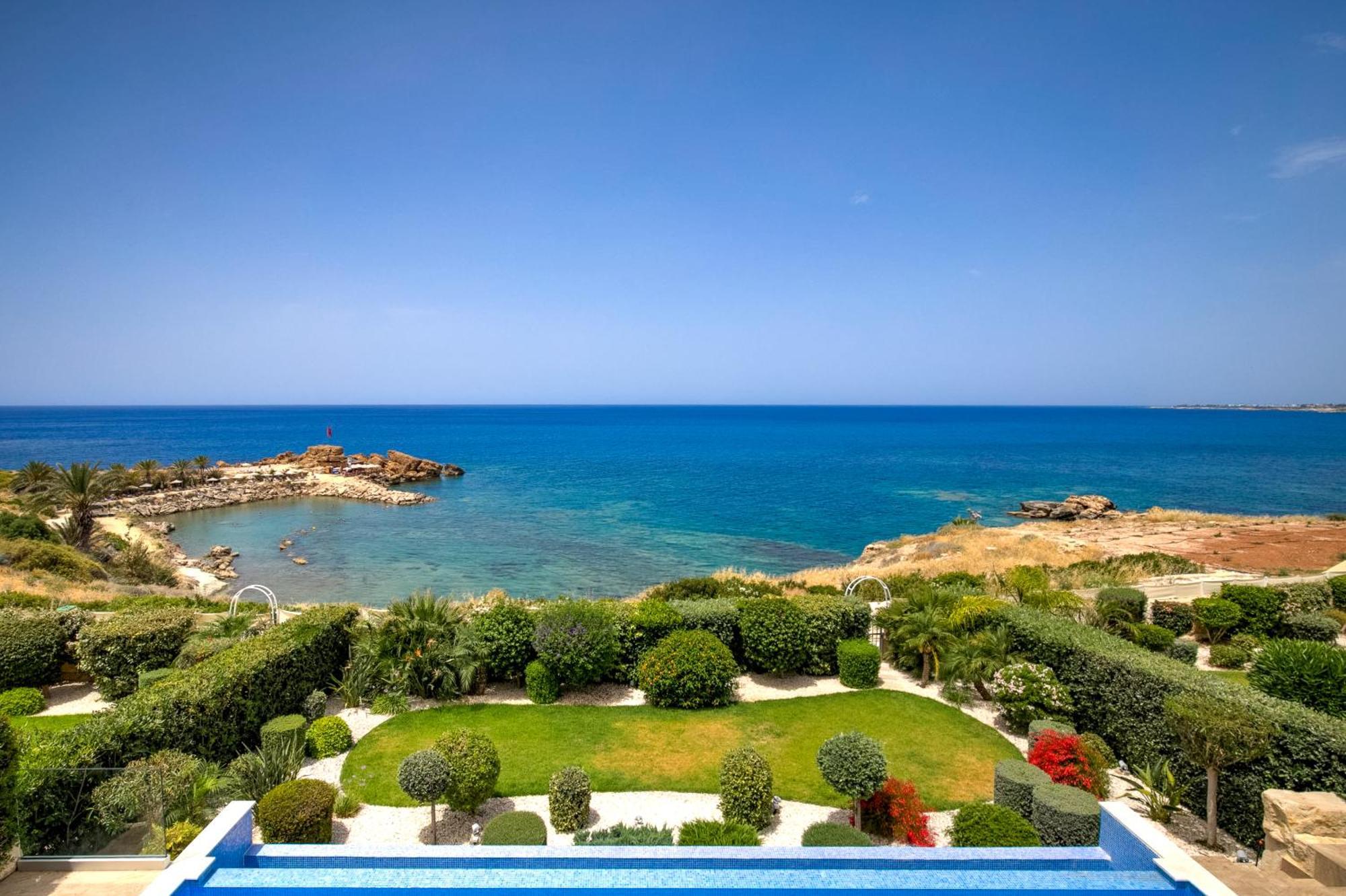 Olymp Luxury Villa D - Luxury Escape With Direct Beach Access And Unique Sunsets Paphos 外观 照片