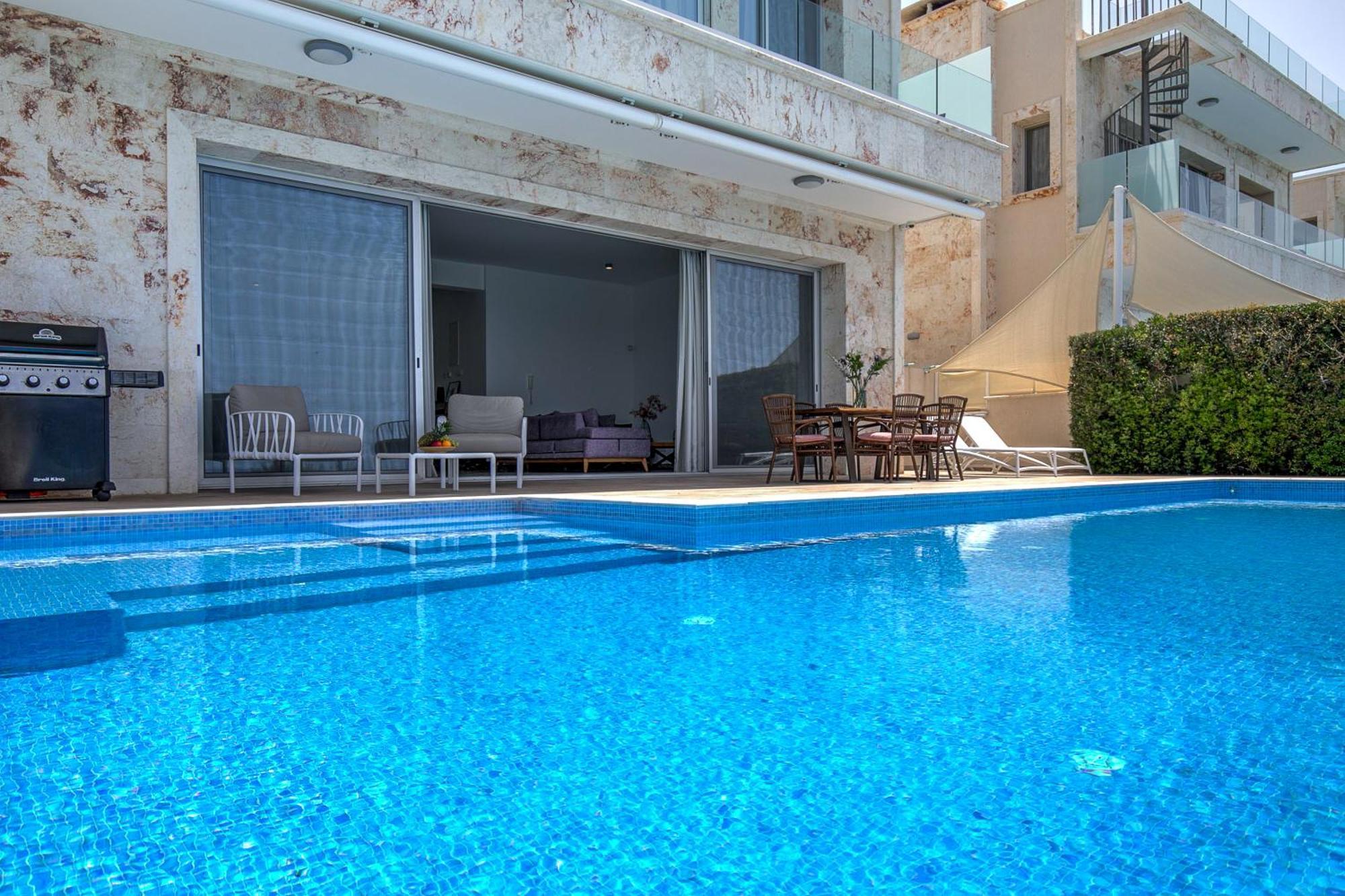 Olymp Luxury Villa D - Luxury Escape With Direct Beach Access And Unique Sunsets Paphos 外观 照片