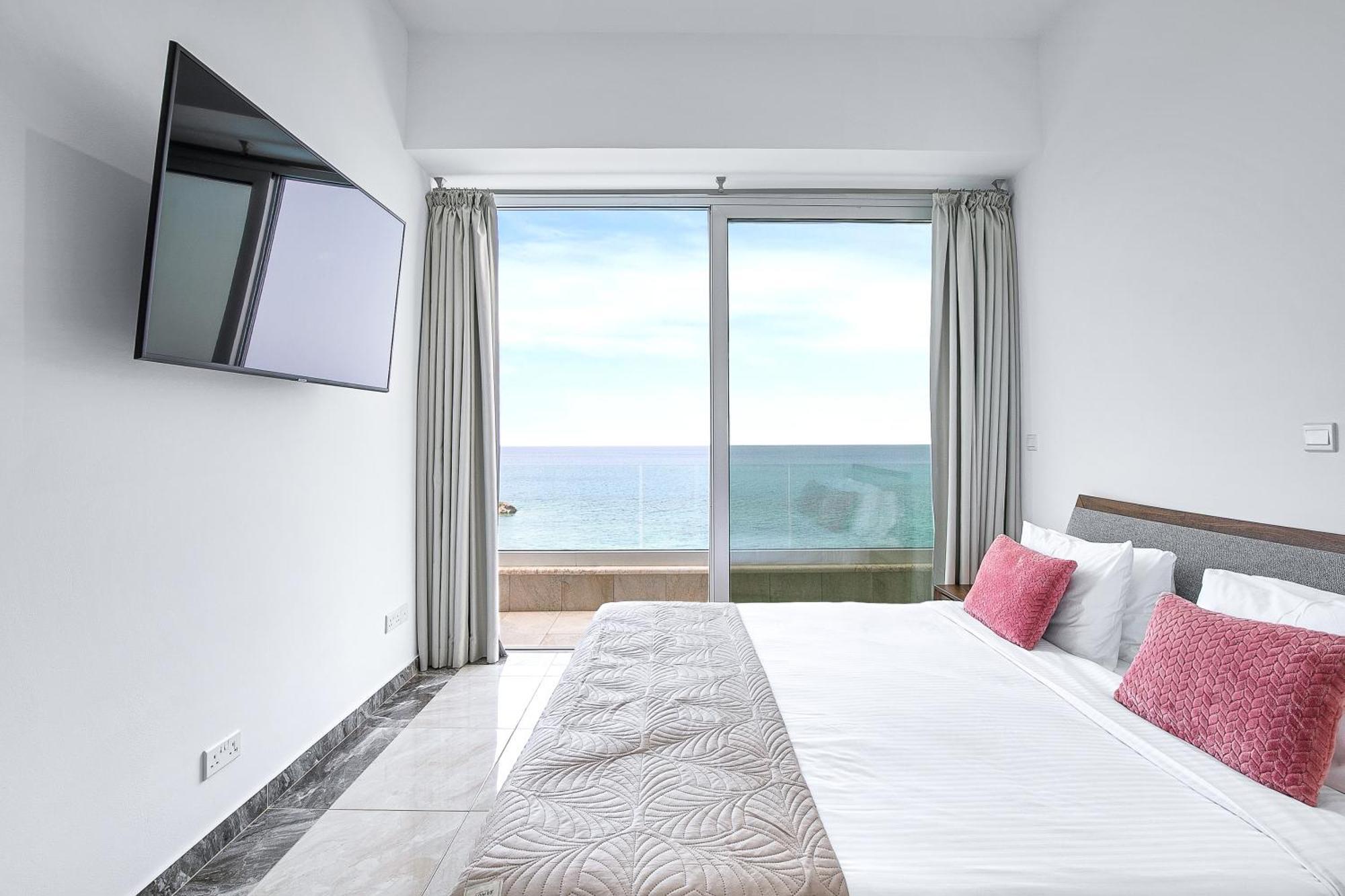 Olymp Luxury Villa D - Luxury Escape With Direct Beach Access And Unique Sunsets Paphos 外观 照片