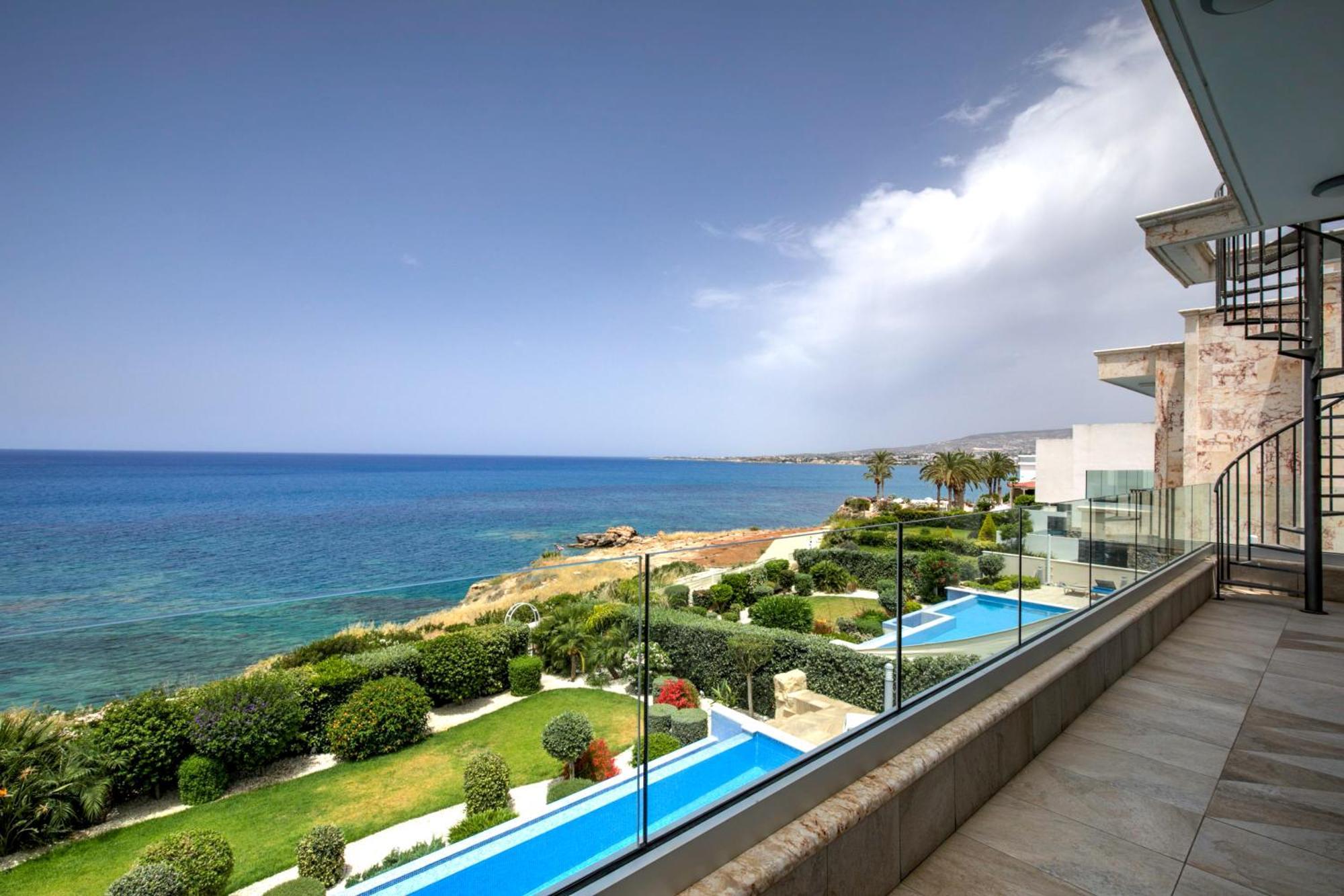 Olymp Luxury Villa D - Luxury Escape With Direct Beach Access And Unique Sunsets Paphos 外观 照片