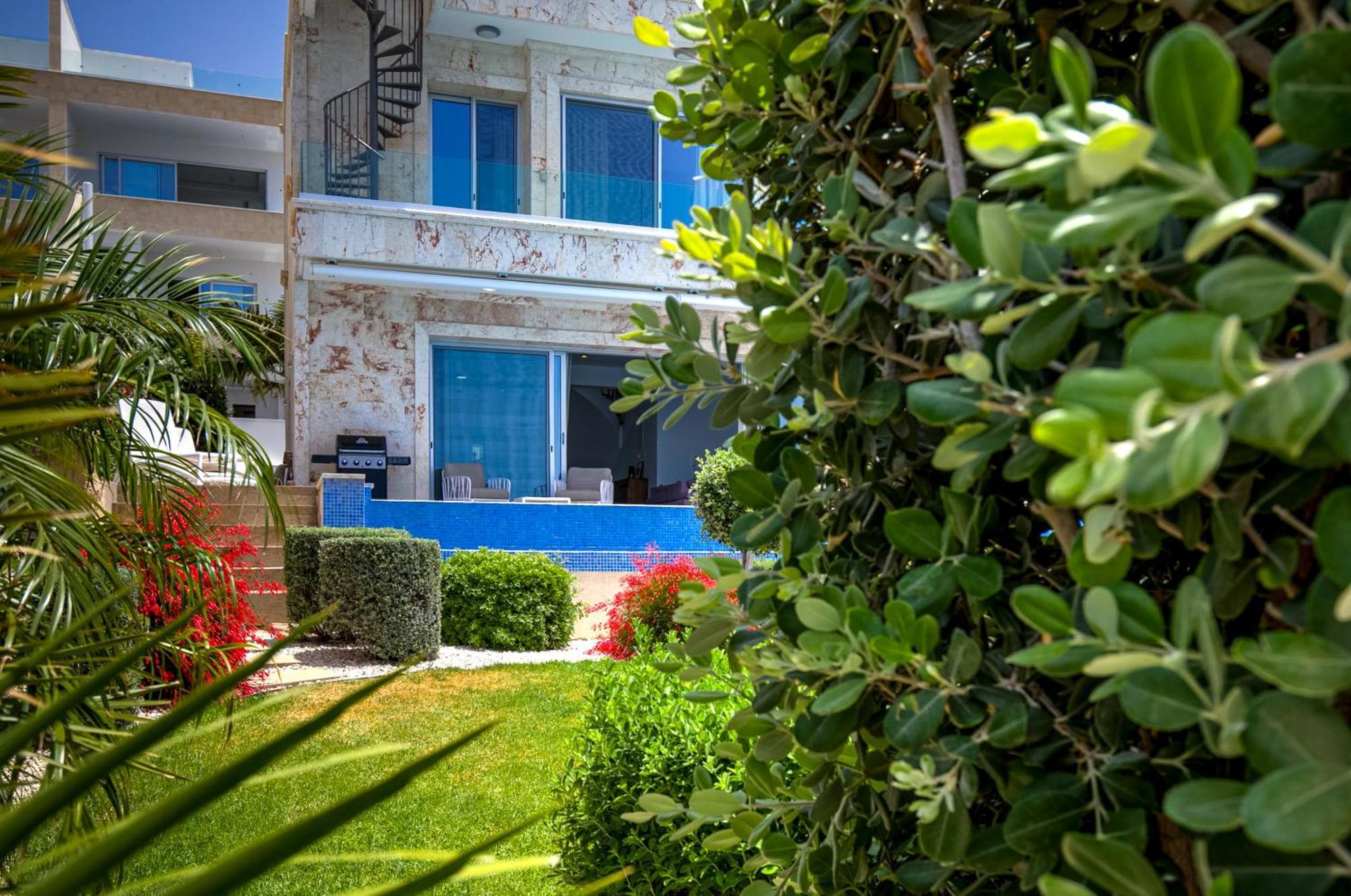 Olymp Luxury Villa D - Luxury Escape With Direct Beach Access And Unique Sunsets Paphos 外观 照片